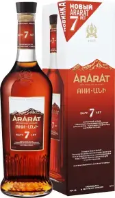 Коньяк Арарат Ани 7-летний, в подарочной упаковке, 0.7 л