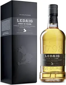Виски Ledaig Aged 10 Years, gift box 0.7 л