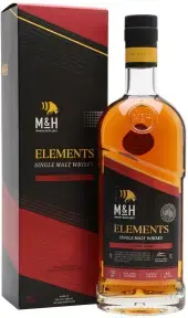 Виски M&H Elements Sherry gift box 0.7 л