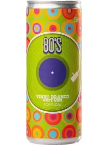 Вино 80's Branco Vinho Verde DOC, in can, 2023, 0.25 л