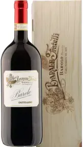 Вино Barale Fratelli Castellero Barolo DOCG wooden box, 2008, 1.5 л
