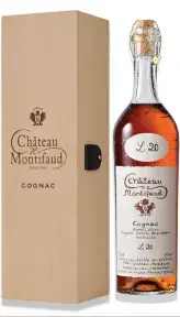 Коньяк P. Champagne AOC Chateau de Montifaud 20 YO wooden box Duc 0.7 л
