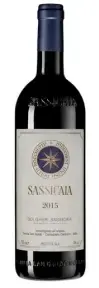 Вино Sassicaia, 2015, 0.75 л