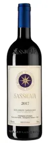 Вино Sassicaia, 2017, 0.75 л