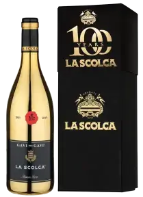 Вино La Scolca Gavi dei Gavi DOCG, gift box Golden, 2018, 0.75 л 