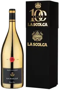 Вино La Scolca Gavi dei Gavi DOCG, gift box Golden, 2018, 1.5 л