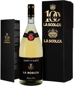 Вино  La Scolca Gavi dei Gavi DOCG, gift box, 2020, 1.5 л