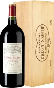Вино Chateau Calon-Segur Saint-Estephe 3-eme Grand Cru Classe, 1996, wooden box, 3 л