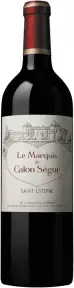 Вино Le Marquis de Calon Segur Saint-Estephe AOC, 2017, 0.75 л