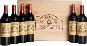Вино Chateau l'Angelus OWC-6 bottles, 2017, 0.75 л
