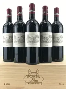 Вино Chateau Lafite Rothschild OWC-6 bottles, 2015, 0.75 л