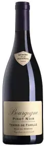 Вино Domaine de la Vougeraie Bourgogne Pinot Noir Terres de Famille, 2018, 0.75 л