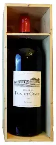 Вино Chateau Pontet-Canet Pauillac AOC 5-me Grand Cru Classe, wooden box, 2010, 6 л