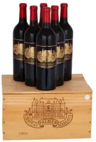 Вино Chateau Palmer Margaux AOC 3-me Grand Cru Classe, wooden box, 2014, 0.75 л