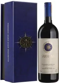 Вино Sassicaia, 1985, gift box, 0.75 л