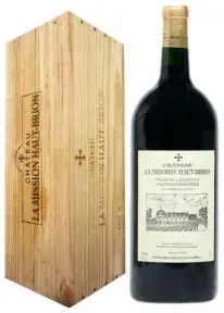 Вино Chateau La Mission Haut-Brion Pessac-Leognan AOC Cru Classe de Graves, 2014, wooden box, 6 л