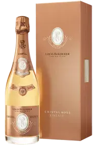 Шампанское Cristal Rose AOC gift box 2012 0.75 л