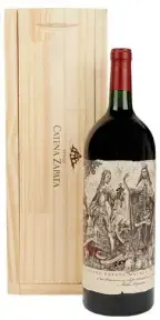 Вино Catena Zapata Malbec Argentino Mendoza, 2022, wooden box, 1.5 л