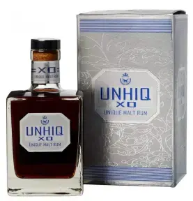 Ром Unhiq XO, Unique Malt Rum, gift box 0.5 л
