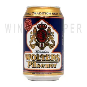 Пиво Wolters Pilsener, in can, 0.33 л