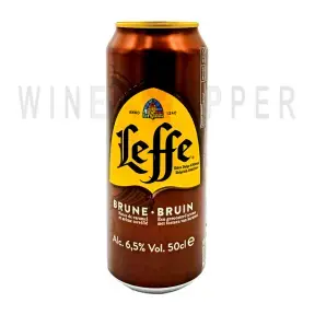 Пиво Leffe Brune ж/б 0.5 л