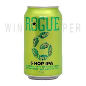 Пиво Rogue Farms 6 Hop IPA ж/б 0.355 л