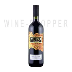 Вино Vero Italia Rosso Semi Sweet 0.75 л