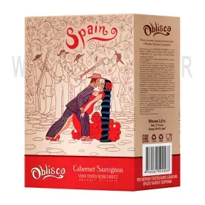Вино Oblisco Cabernet Sauvignon bag-in-box 3 л