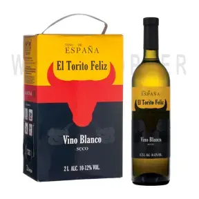 Вино El Torito Feliz blanco seco gift box 0.75 л