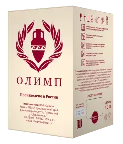 Вино Олимп, Изабелла сухое 10 л