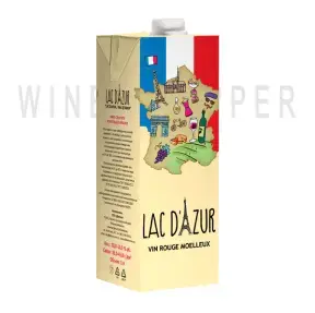 Вино Lac D’Azur rouge moelleux tetra pak 1 л