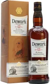 Виски Dewar's Sp 12 years old in gift box 1 л