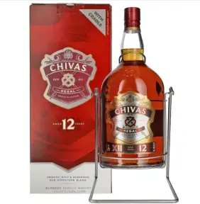 Виски Chivas Regal 12 лет в подарочной упаковке,  4.5 л