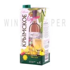 Вино Krymsky winery Krymskoe White Dry 1 л