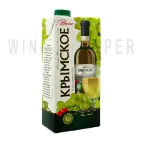 Вино Krymsky winery Krymskoe White Semi-sweet 1 л