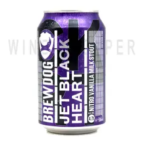Пиво BrewDog Jet Black Heart ж/б 0.33 л
