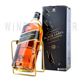 Виски Johnnie Walker Black Label with box swing 4.5 л