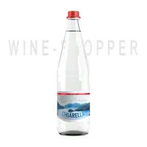 Минеральная вода Mineral still water Chiarella in white glass bottle 0.5 л