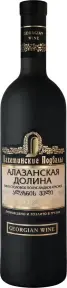 Вино Кахетинские подвалы Алазанская Долина Красное, матовая бутылка, 0.75 л
