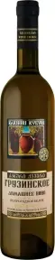 Вино Georgian Wine House Kakhuri Kvevri Domashnee White Semi-Sweet, 0.7 л