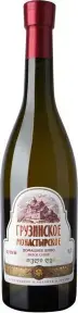 Вино Georgian Wine House, Gruzinskoe Monastyrskoe Domashnee White Dry, 0.7 л