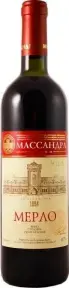 Вино Массандра Мерло, 0.75 л