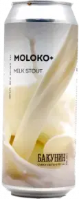 Пиво Bakunin Sweet Stout Moloko + ж/б 0.5 л