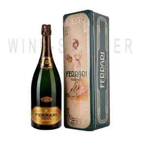Игристое вино Trento DOC Ferrari Perle brut in gift box 2010 1.5 л