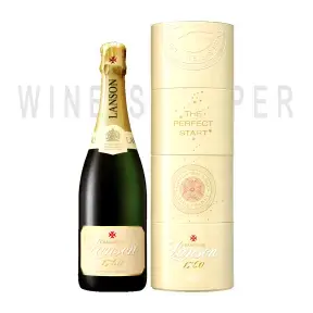 Шампанское Lanson Ivory Label Demi Sec Twist Pack gift box 0.75 л