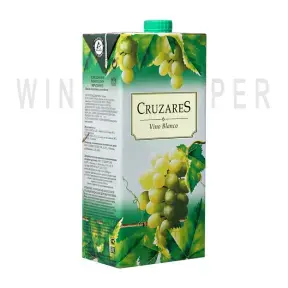 Вино Vinos de Mesa Cruzares White 1 л