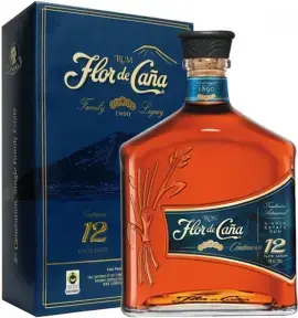 Ром Flor de Cana Centenario Rum 12 YO in gift box 0.75 л