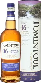 Виски Tomintoul 16 Years Old, in tube, 0.7 л