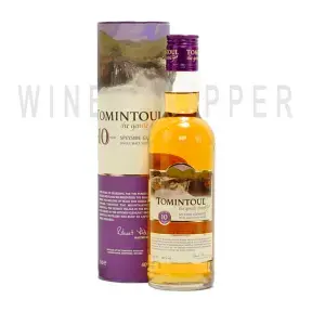 Виски Tomintoul Speyside Glenlivet 10 years in a gift box 0.35 л