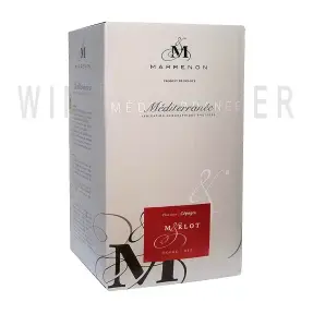Вино Merlot Vin de Pays de Mediterranee IGP 2013 10 л